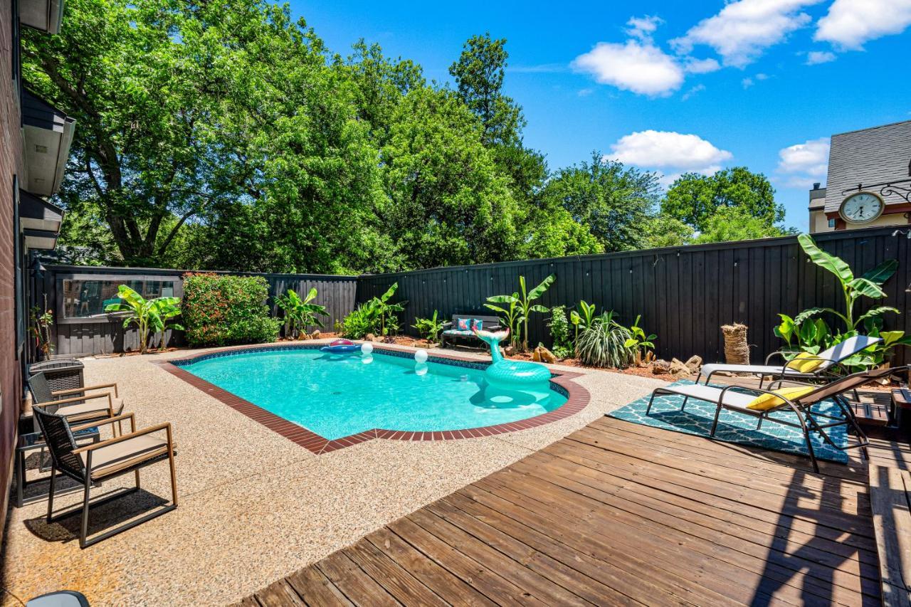 Dallas Oak Lawn Oasis W/ Private Pool, Hot Tub Hotel Exterior foto